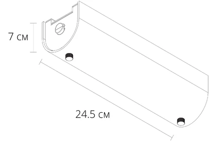 Подсветка для зеркал Arte Lamp TRATTO A4101AP-1WH